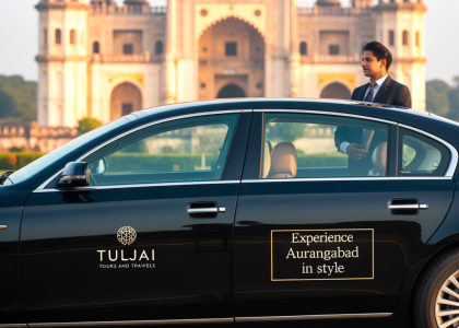 Chauffeur Driven Car Hire in Aurangabad – Comfortable Rides by Tuljai Tours and Travels