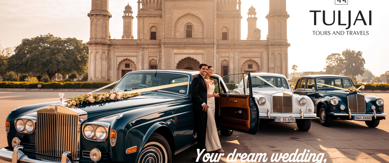 Wedding Car Rental Services in Aurangabad – Stylish Cars for Events by Tuljai Tours and Travels